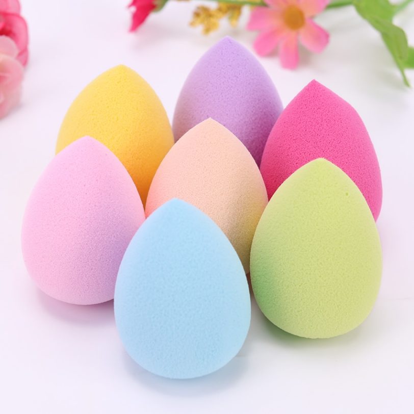 3PCS Mini Beauty Soft Makeup Sponge Puff Face Nose Facial Foundation Base Liquid Powder Blending Water Drop Shape Cosmetic Tool - Image 2