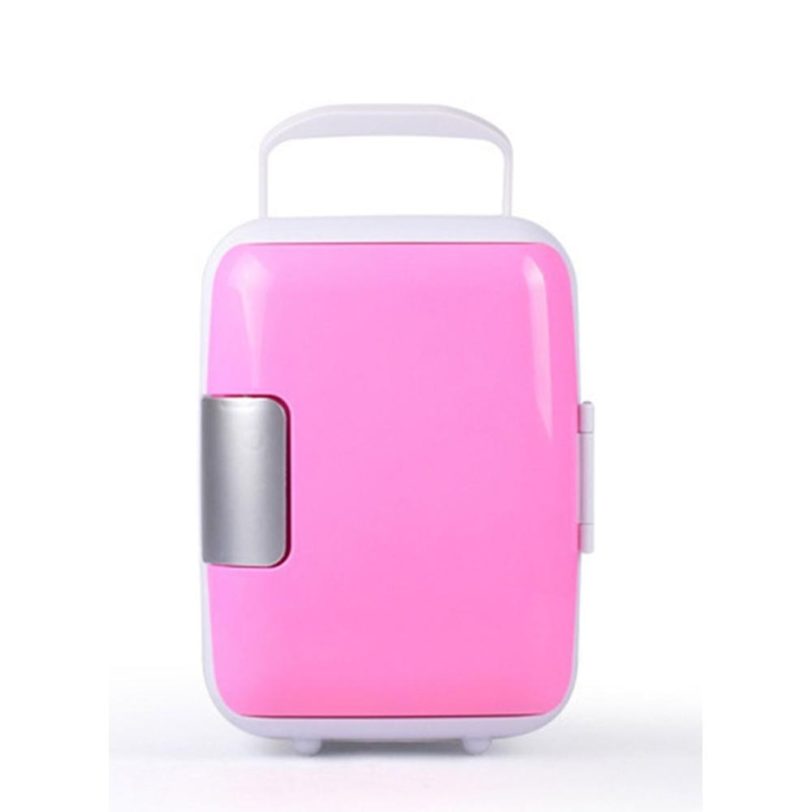 4L Mini Car Fridge Refrigerator Freezer Heater Cooler Warmer Electric Fridge Portable Icebox Travel Refrigerator Home Appliances