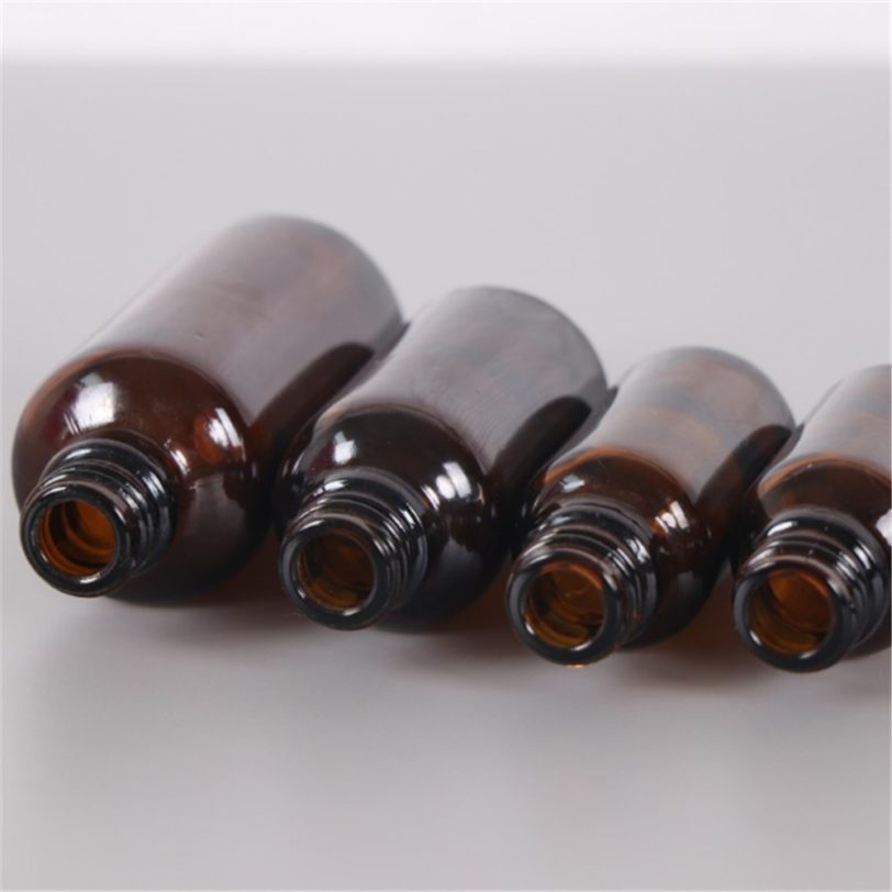 5-100ML Mini Spray Bottle Beauty Empty Amber Glass Bottles Essential Oil Mist Spray Container Case Refillable Travel Bottle - Image 4