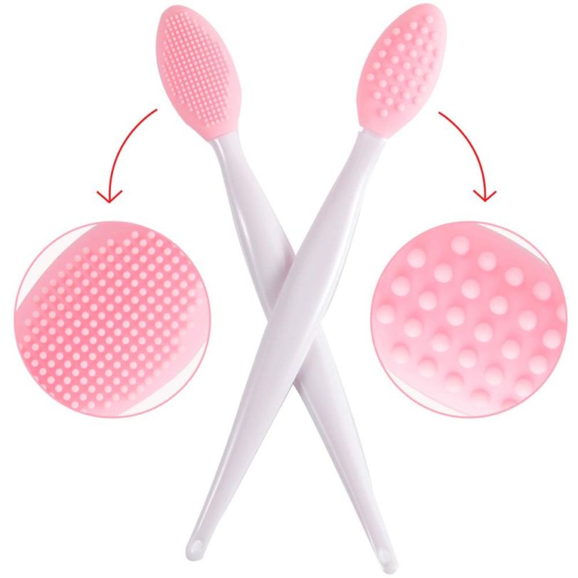 50pcs Silicone Multifunction Wash Face Exfoliating Brush Clean Lip Brush Beauty Pores Cleansing Blackhead Tools - Image 4