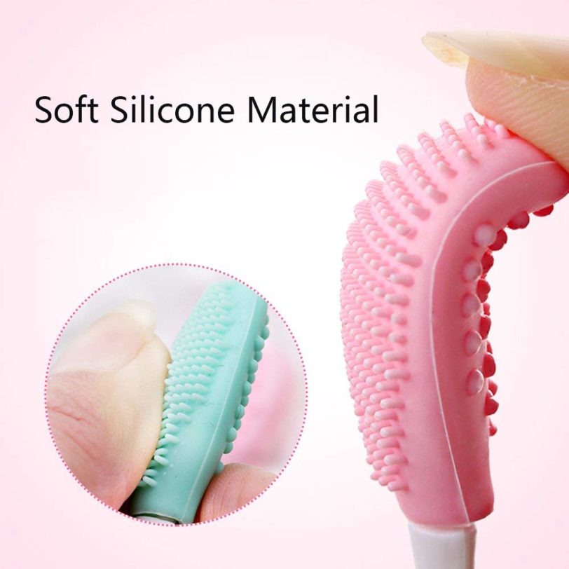 50pcs Silicone Multifunction Wash Face Exfoliating Brush Clean Lip Brush Beauty Pores Cleansing Blackhead Tools - Image 2