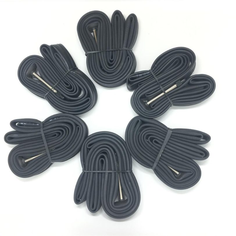 6 PCS Bicycle Tire Road Bike Cycle Butyl Inner Tube 700x18/25C FV-60mm Smooth 700x19/23C 700x25/32C 700x35C Threaded