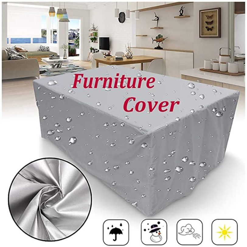 72 Size Waterproof Cover Outdoor Patio Garden Furniture Covers Rain Snow Chair covers for Sofa Table Chair Dust Proof Cover