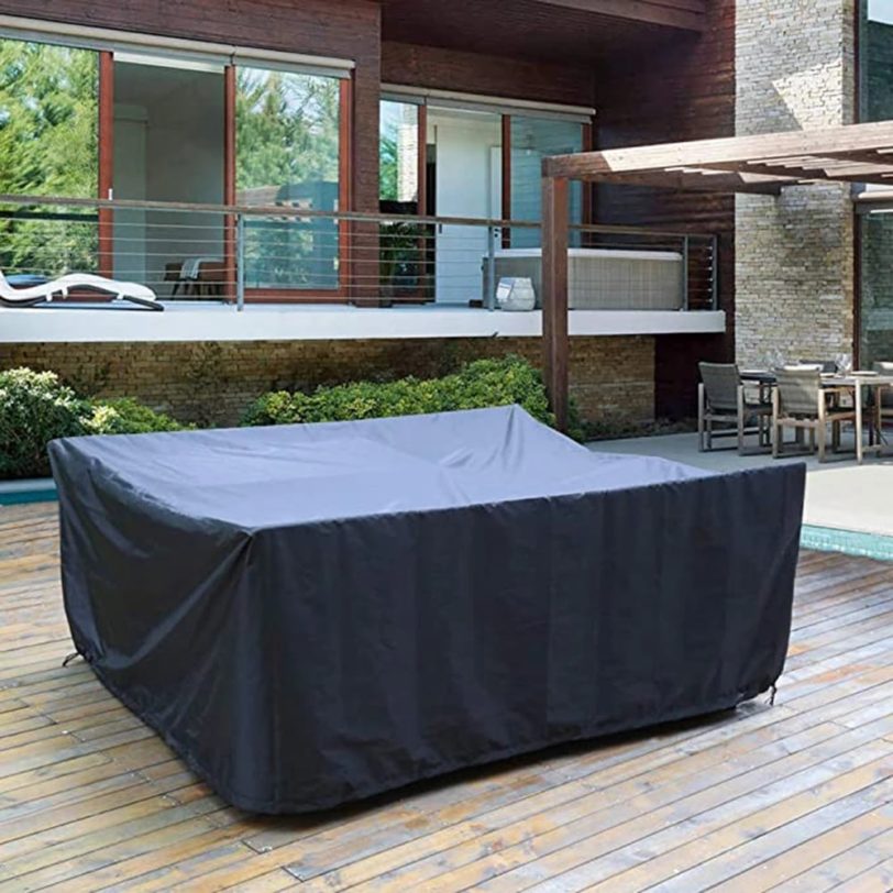 72 Sizes Outdoor Patio Garden Black Furniture Waterproof Covers Rain Snow Chair covers Sofa Table Chair Dust Proof Cover