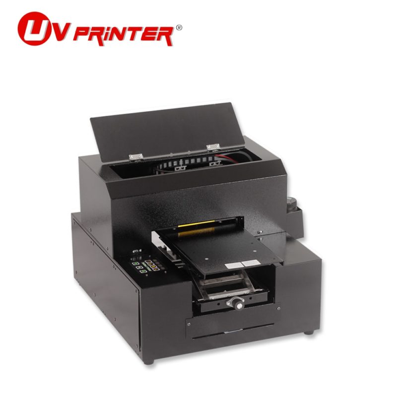 A4 UV Flatbed Printer Basic Model 6-color Channel Printable Plastic Leather Glass Wood Ceramic Small Household Printing Machine