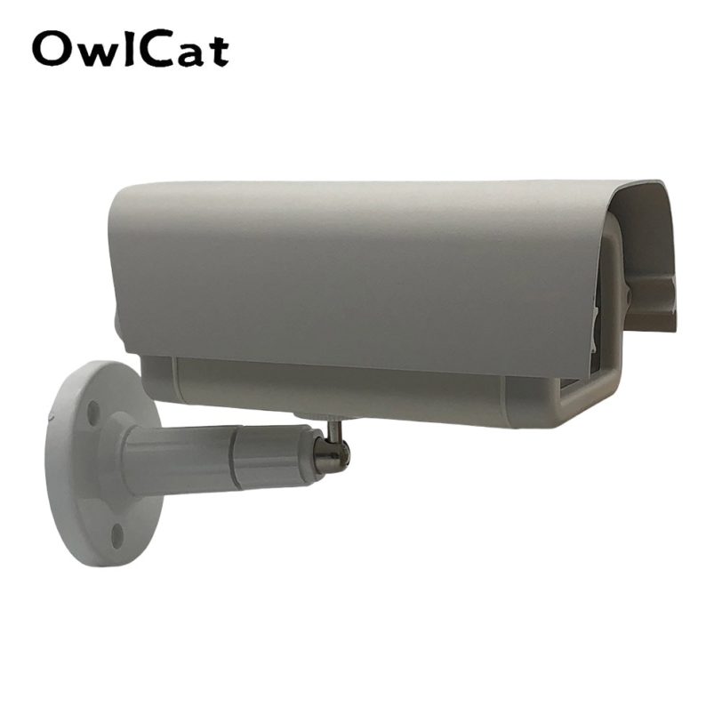 Aluminum Cover/Plastic Protective Case Video Surveillance Accessories Security CCTV Camera Shell Housing & Wall Mount Bracket