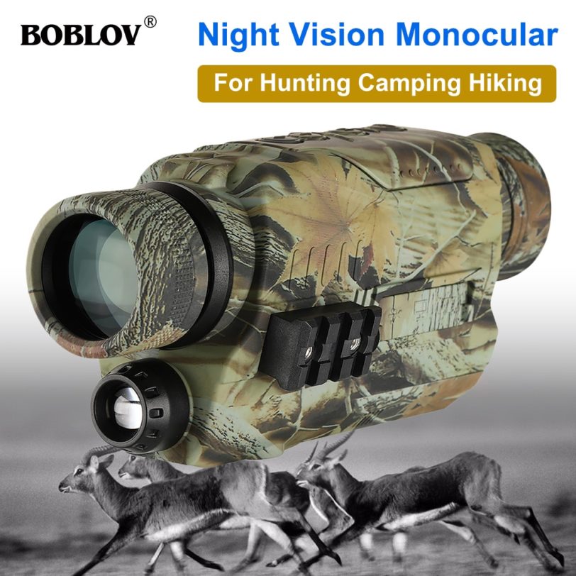 BOBLOV PJ2 Infrared Digital Night Vision Devices Binoculars 200Yards Telescope Zoom Optics Photos Video Recorder Hunting Camera