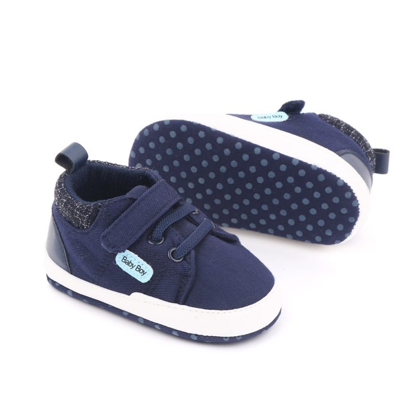 Baby Boy Shoes Classic Canvas Sports Sneakers Baby Shoe Soft Sole Anti-slip Newborn Infant Shoes For Boy Prewalker First Walkers - Image 5