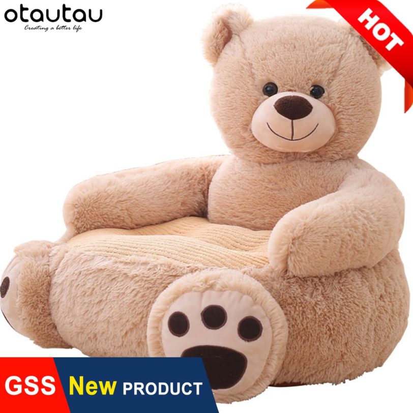 Baby Kids Children Sofa Couch Baby Princess Child Chair Cute Cartoon Pouf Ottoman Seat Puff Futon Toy Bear Armchair Furniture