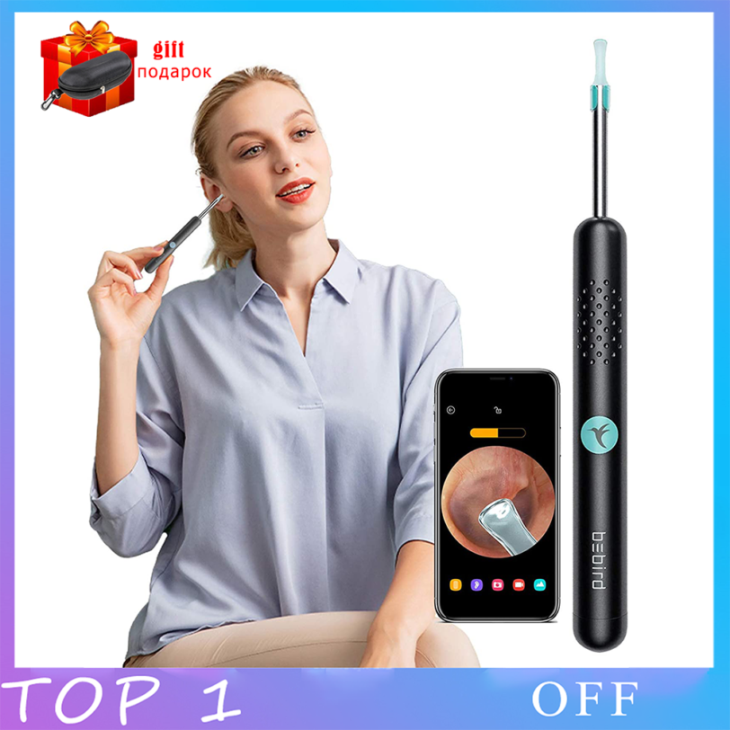 Bebird R1 Ear Cleaner Smart Visual Ear Sticks Endoscope Camera Earpick scope Mini Camera Otoscope video Health ear cleaning