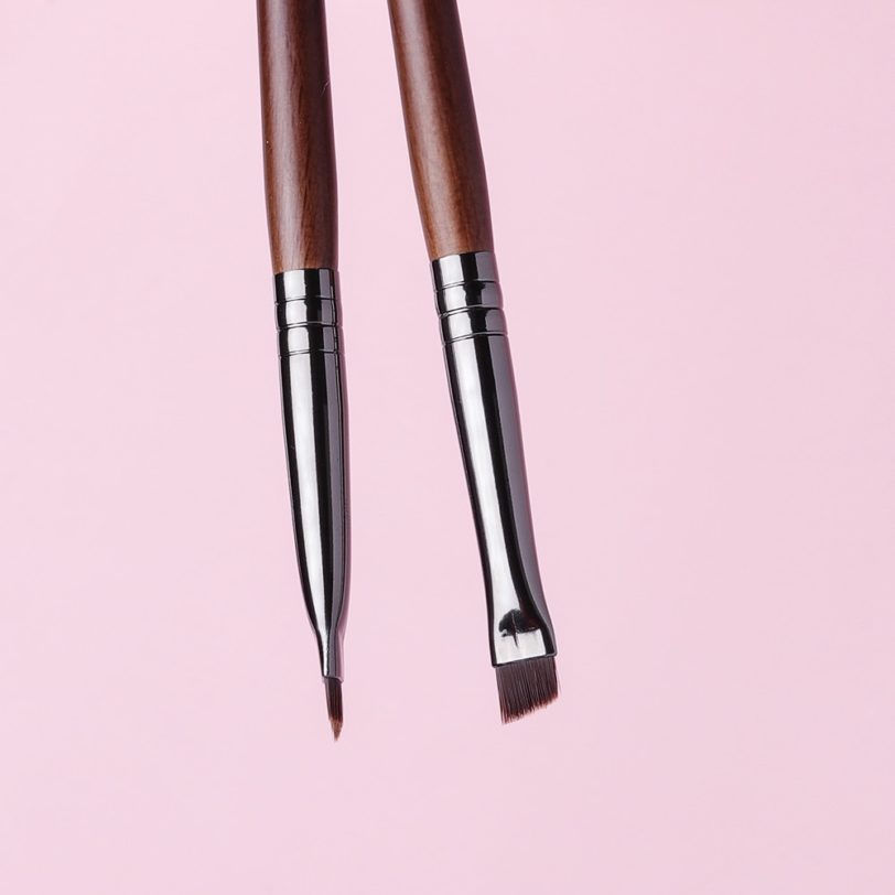 Bethy Beauty N74 2pcs Liner and Brow Brush Cosmetic Makeup Tools - Image 5