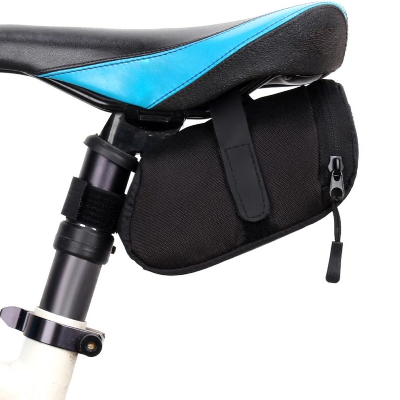 Bicycle Saddle Bag Waterproof MTB Road Bike Bag Cycling Tail Rear Pack Pouch Nylon Saddle Seat Bag Safety Cushion Carrier