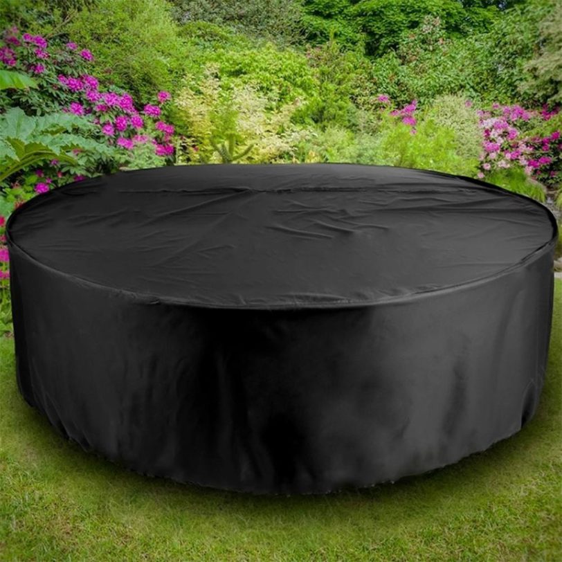 Black Covers Waterproof Oxford Wicker Sofa Protection Garden Patio Rain Snow Dustproof Outdoor Garden Furniture Rain Cover