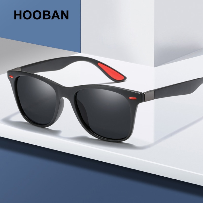 Brand Designer Square Polarized Sunglasses Men Women Vintage Driver Anti glare Sun Glasses Fashion Summer Shades