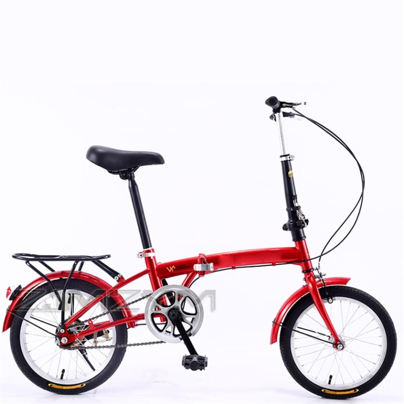 Brand New Folding Bicycle 16 for Girl Women Portable Bike Outdoor Subway Transit Vehicles Child Student