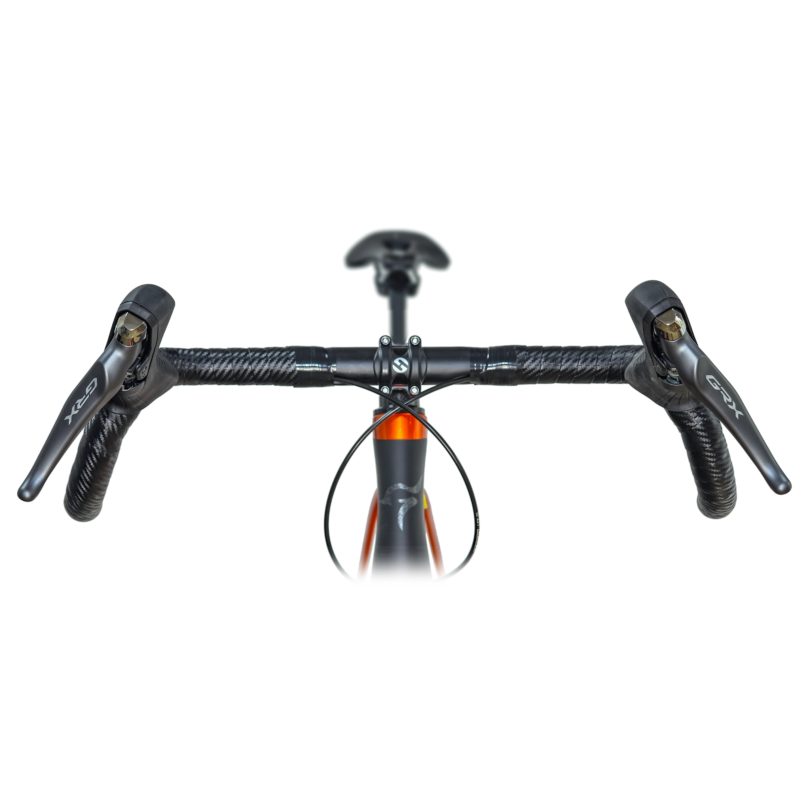 Carbon Gravel handlebar Big Flare Bar Cyclocross Road Bike handlebars 400/420/440mm 30 Degree gift with handlebar tape