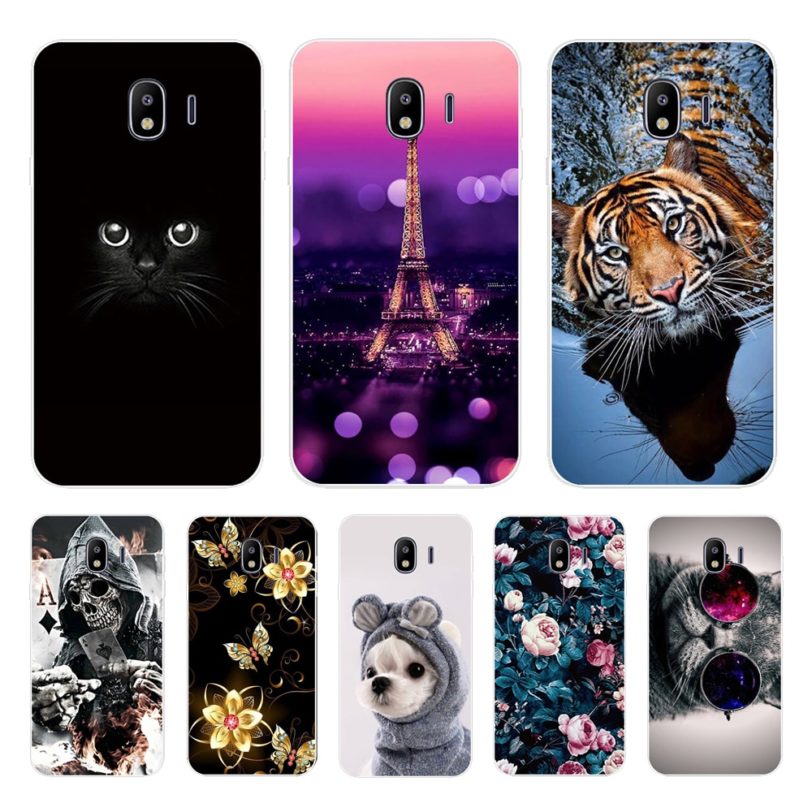 Case For Samsung Galaxy J4 2018 sm-j400f TPU Soft Silicone Cute Back Cover Phone Case For Samsung Galaxy J4 Plus J415