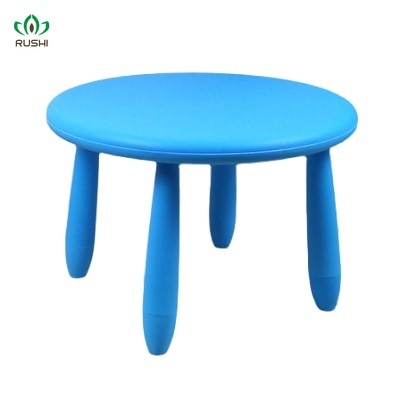 Children s Plastic Cartoon Small round Table Baby Play Toys Children s Table and Chair Set