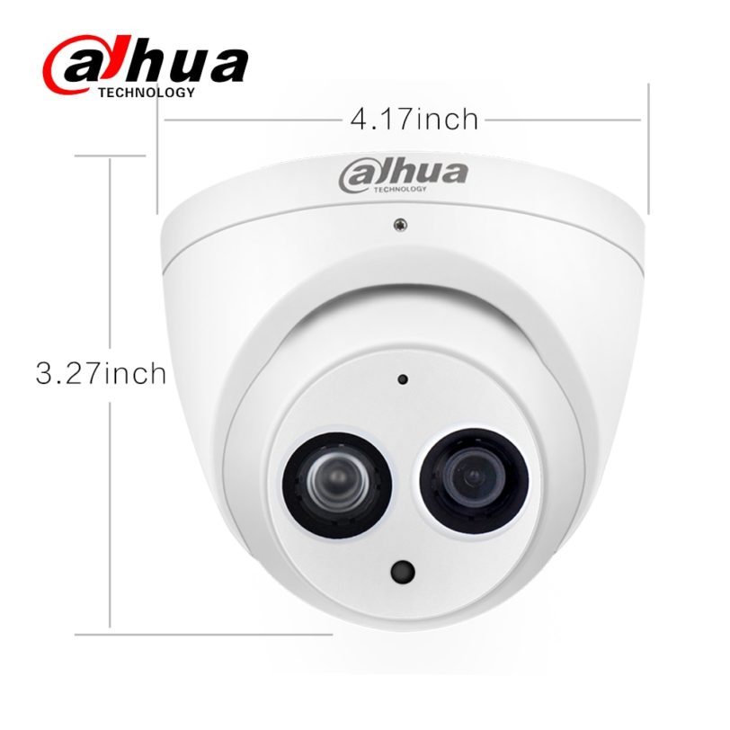 Dahua IPC-HDW4433C-A IPC-HDW4631C-A 4MP 6MP Network IP Camera 2.8mm Lens with Power POE CCTV Security Built-in MIC 30M IR H.265 - Image 5