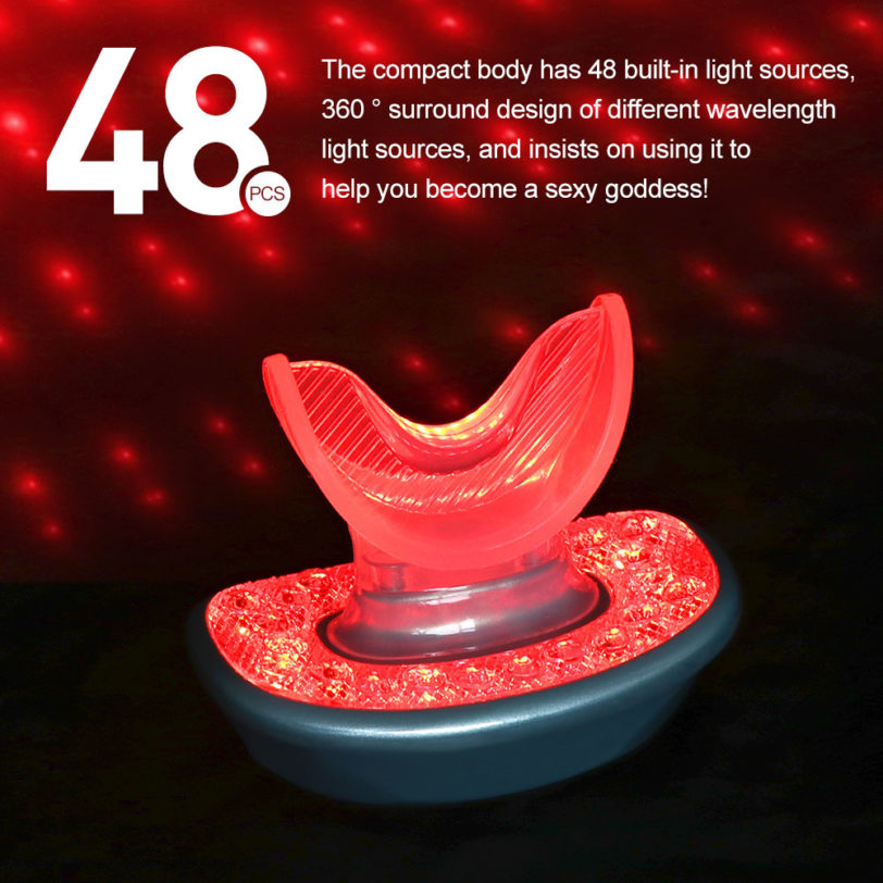 Electric Lip Plumper Device LED light therapy Automatic Lip Enhancer Natural Sexy Bigger Fuller Lips Enlarger Mouth beauty tools - Image 3