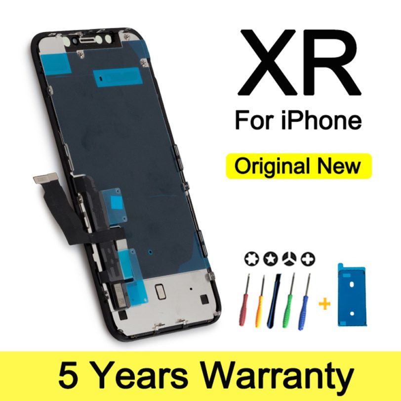 Factory Wholesale 100% New Lcd for iPhone XR Display Screen Touch With Metal Factory Display For iPhone XR Lcd touch Screen