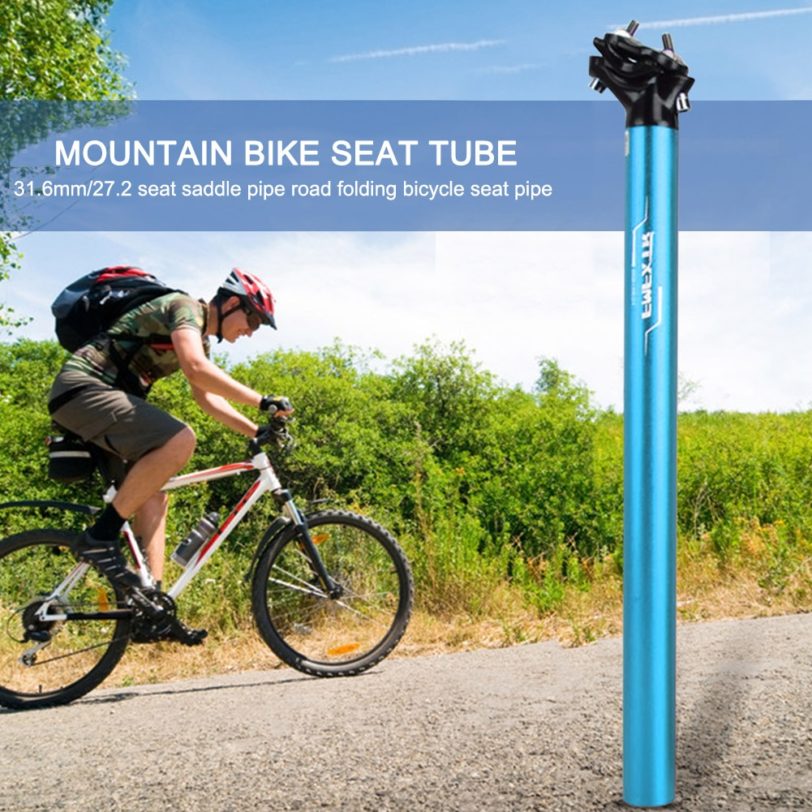 Folding Cycle 31.6mm 27.2 Seat Post MTB Mountain Bike Lightweight Seatpost Parts Mountain Road Bike Seat Post Tube Parts