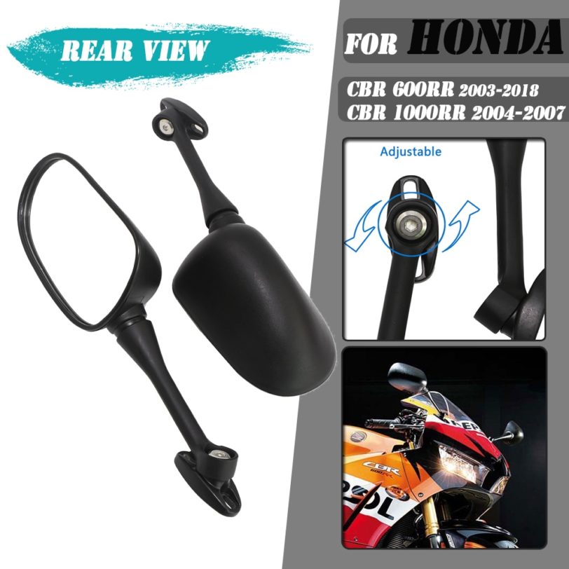 For HONDA CBR600 RR CBR600RR CBR1000 RR CBR1000RR Motorcycle accessories Sport Bike Side Rearview Mirror Rear View Mirrors