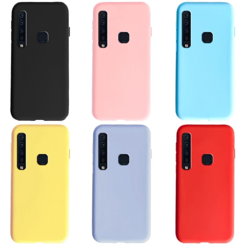 For Samsung A9 2018 Case Candy Color Soft Silicone Bumper Cases On Samsung Galaxy A9 2018 Phone Case For Samsung A9 2018 Cover