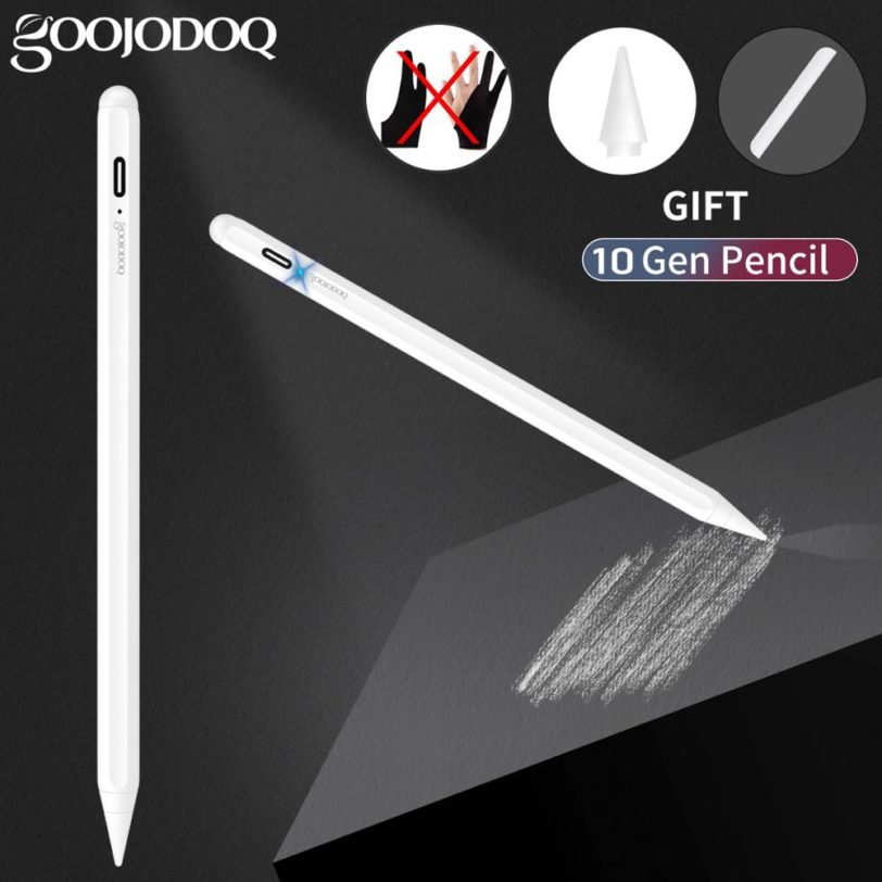 For iPad Pencil with Palm Rejection,Stylus Pen for Apple Pencil 2 1 iPad Pen Pro 11 12.9 2021 2020 2018 2019 Air 4 7th 8th 애플펜슬