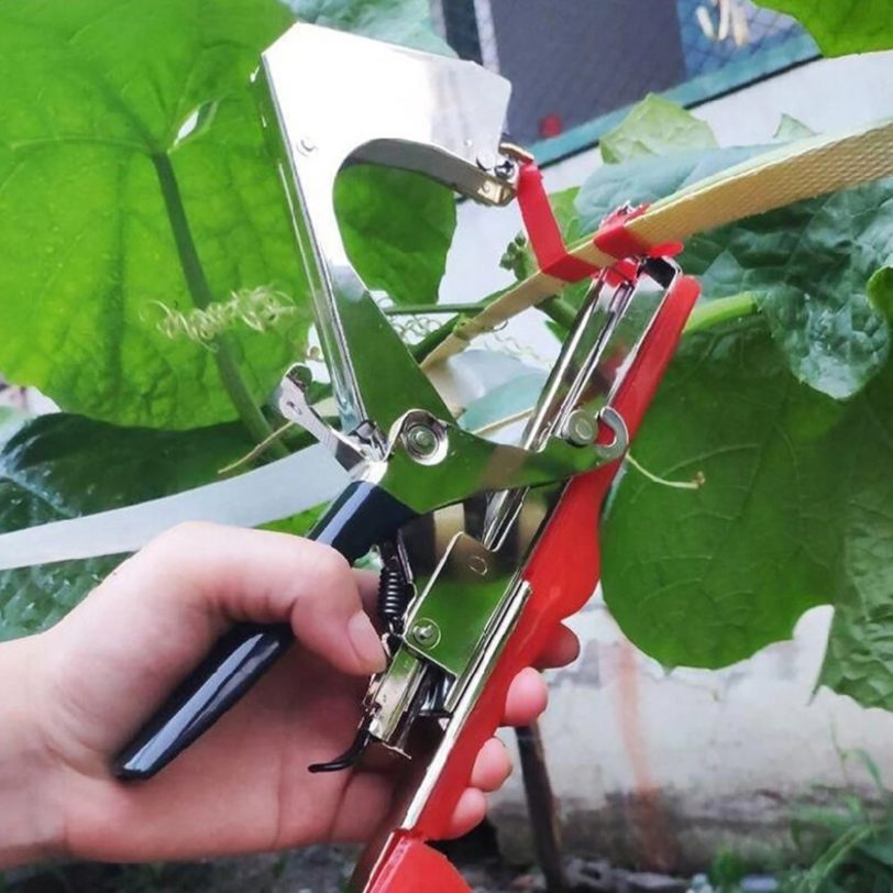 Garter Plants Tying Machine Plant Branch Hand Tying Binding Machine Minced Vegetable Tape Tool Tapener Tapes Garden Tools