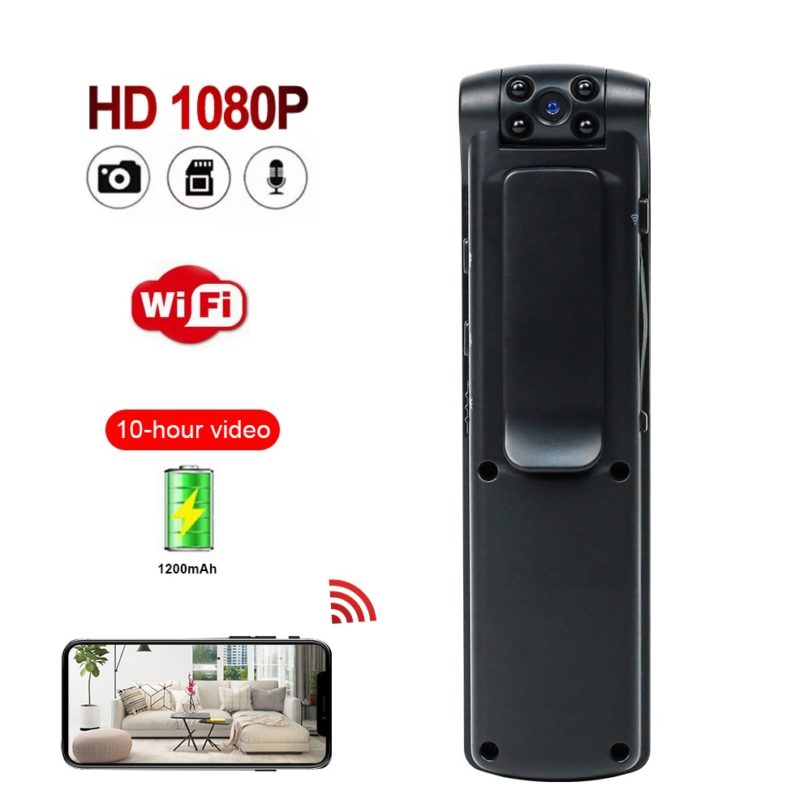 HD 1080P Wireless Mini Camera Wifi Small Video Camcorder Pen Camera Body Cam Camera Loop Recording