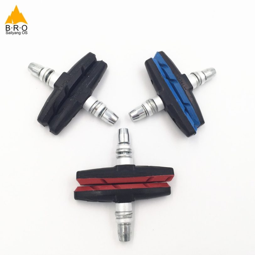 High Quality Bike Cycling Braking V-Brake Holder Shoes Rubber Pad MTB Blocks Durable Parts Mountain Road Bicycle Brake Pads