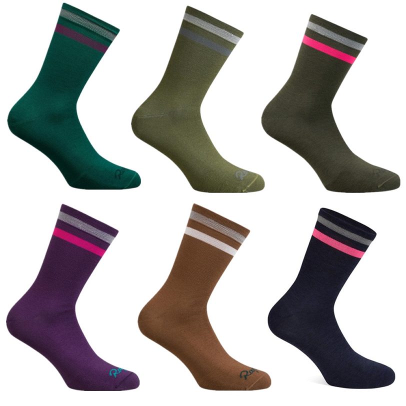 High Quality New cycling socks Rapha compression socks men and women soccer socks basketball socks 7 Color