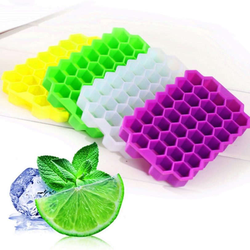 Ice Cube Maker Silicones Ice Mould Honeycomb Ice Cube Tray Magnum Silicone Mold Forms Food Grade Mold for Whiskey Cocktail - Image 2