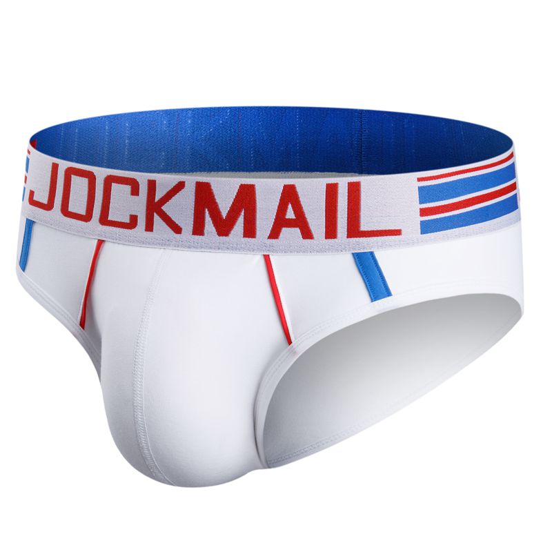 JOCKMAIL New Fashion Men Underwear Sexy Men Briefs jockstraps calzoncillos hombre slips Cotton Men Bikini cuecas