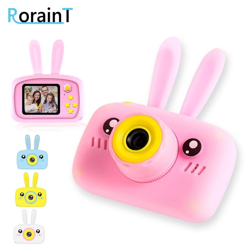 Kids Camera HD Digital Camera Cute Cartoon Children Camera Toys Birthday Gift Child Educational Toys Camera For Children Girl