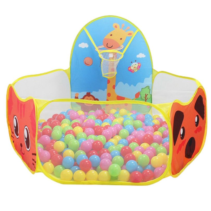 Kids Children Portable Ball Pit Pool Play Tent For Indoor Outdoor Game Toy Environmentally Friendly Tent