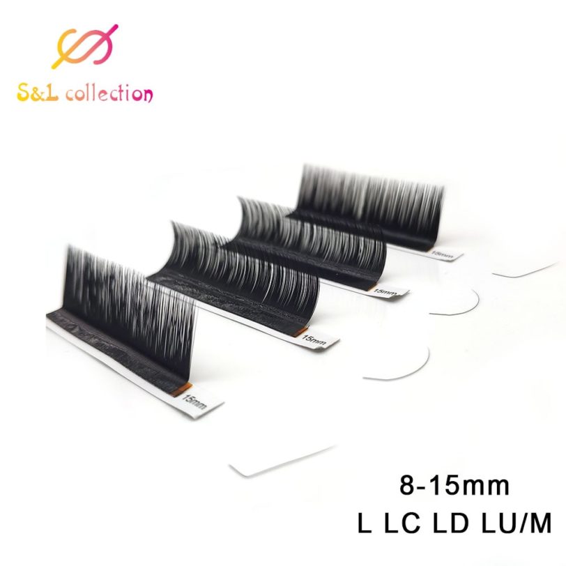 L//LC/LD/M curl Eyelashes Makeup Eyelash Extension Bloom Auto Fans Eyelash Easy Fanning Lashes Auto Fan Magnetic Camellia Beauty - Image 2