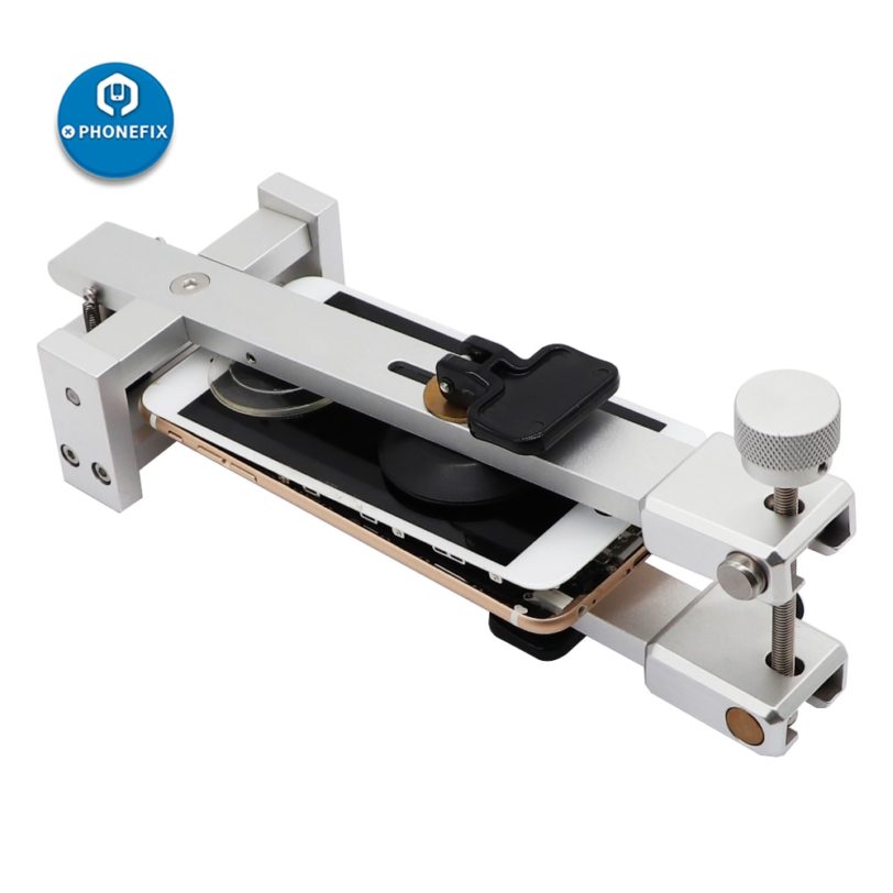 LCD Screen Separator with Suction Cup Clip Fixture Maintenance Platform Opening Repair for iPhone Screen Tablet Disassembly Kit