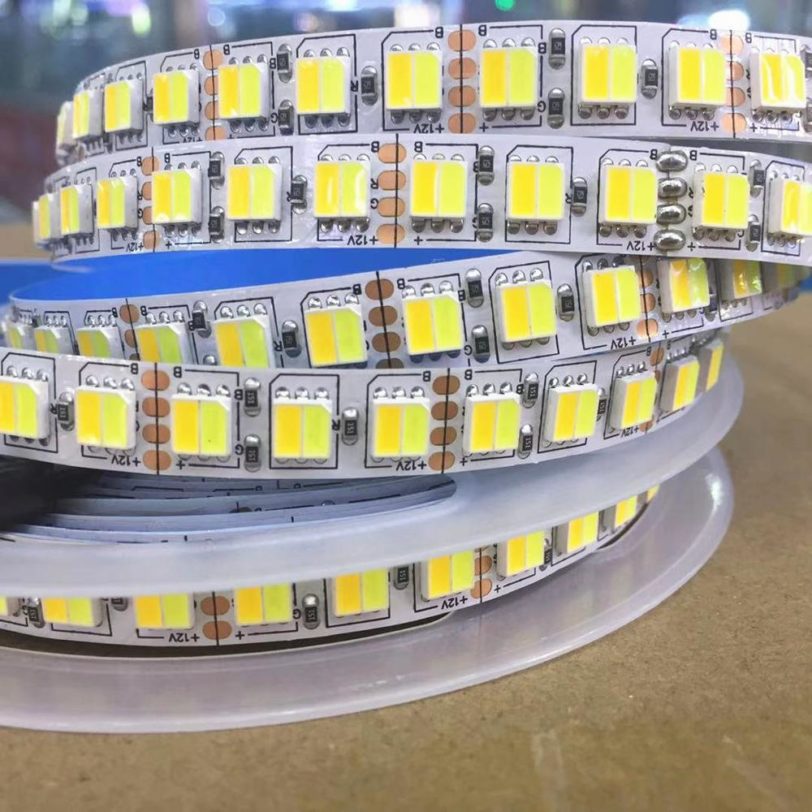 Led Strip Light CCT 5025 Dual White Warm White & White 2 in 1 Chip 60/120leds DC12V/24V Led Tape Color Tem Ajustable LED Strip