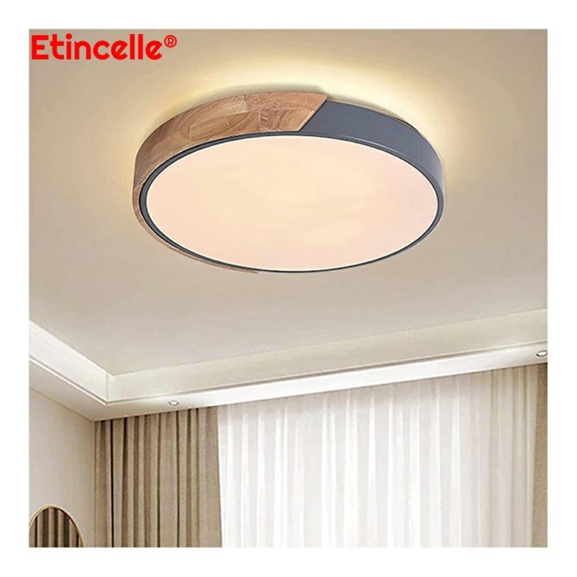 Led chandelier Ceiling for home lights living room Modern pendant Kitchen indoor panel bedroom hanging decorative corridor Round