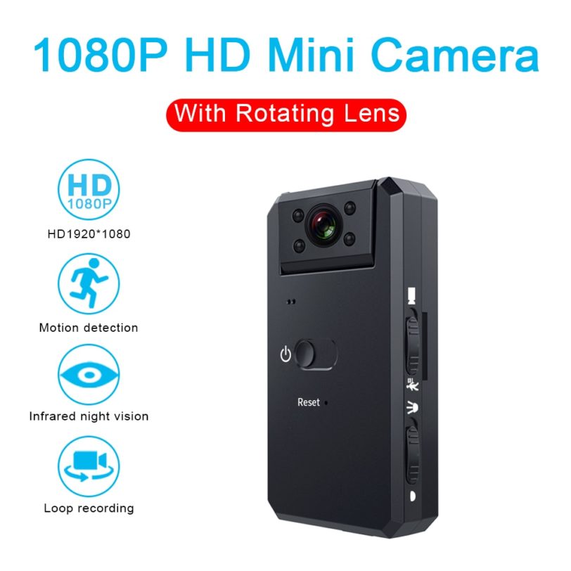 MD90 Mini Camcorder 1080P Camera Night Vision Sport Outdoor DV Voice Video Recorder Action HD Bike Bicycle Recorder