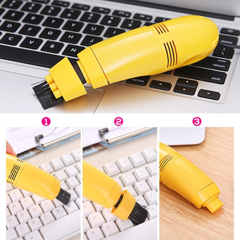 Mini Car Vacuum Cleaner USB Rechargeable Handheld Vacuum Cleaner Wet Dry Dual Use Mini Vacuum for Car Office Home Appliance