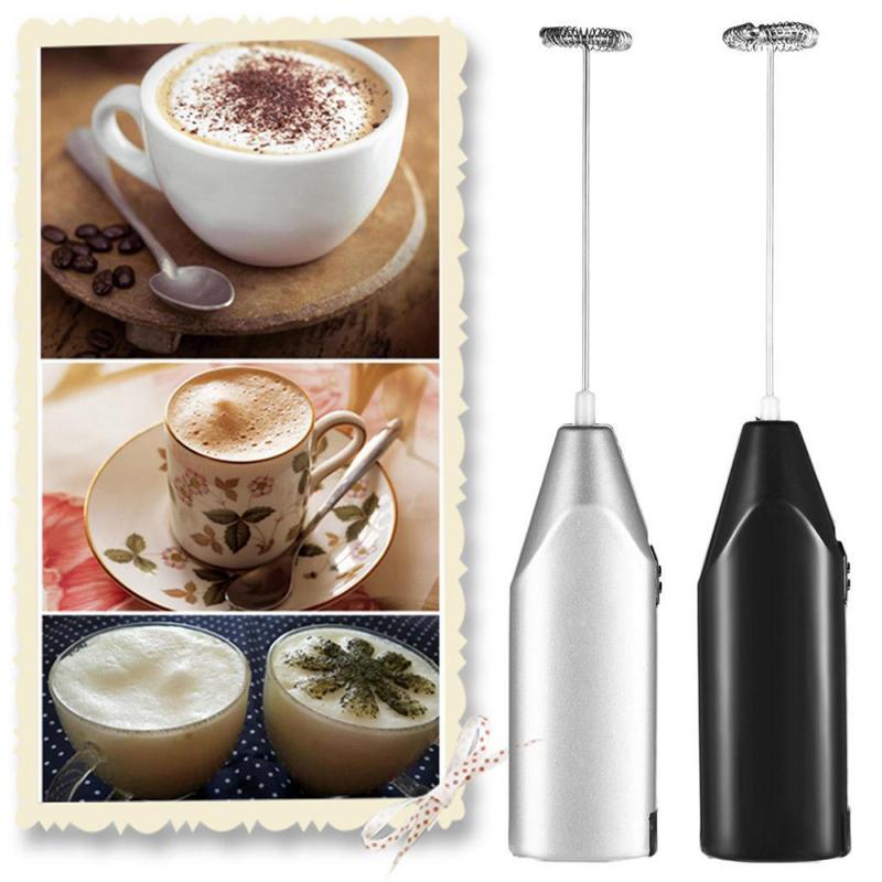 Mixer Stirrer Coffee Cappuccino Creamer Whisk Frothy Blend Whiskers Electric Milk Frother Egg Beater Kitchen Drink
