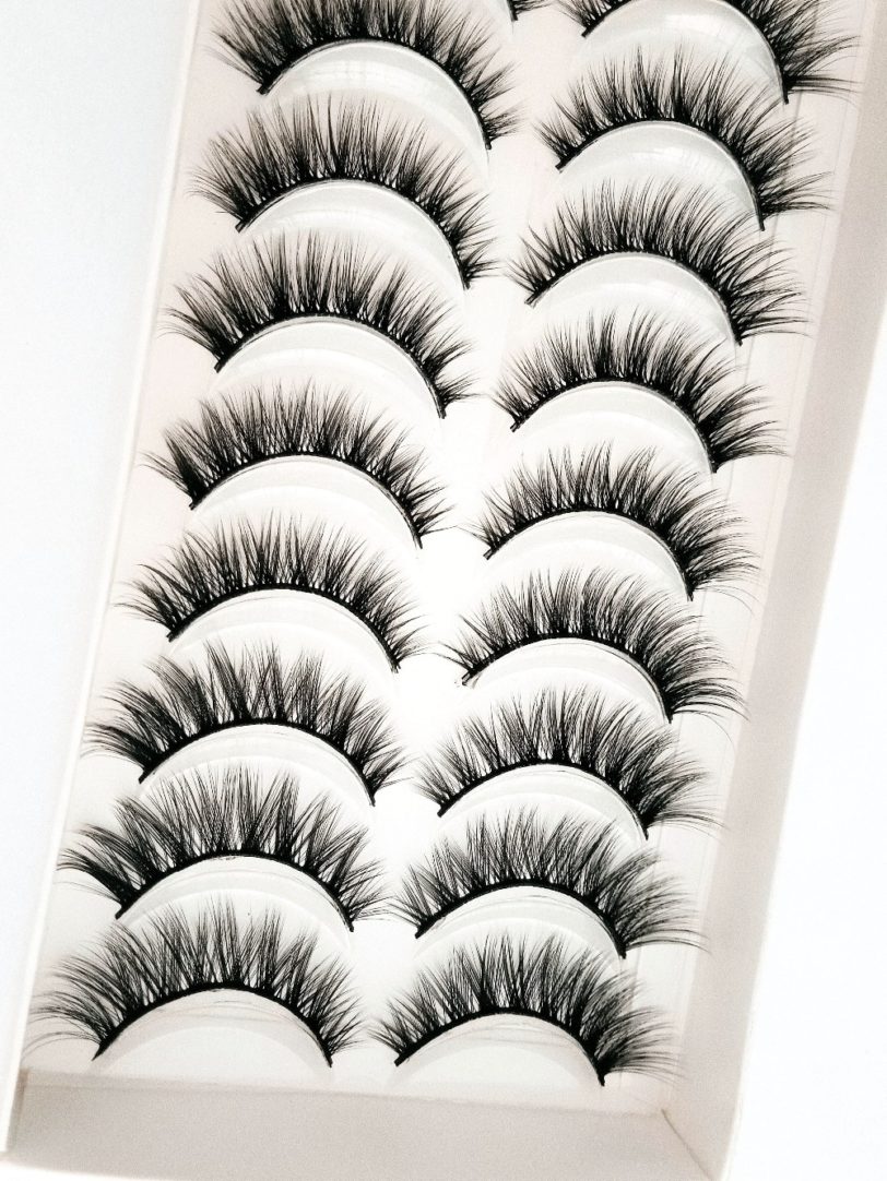 NEW 2/5/10 Pairs Natural False Eyelashes Fake Lashes Long Makeup 3d Mink Lashes Extension Eyelash Mink Eyelashes for Beauty 54 - Image 3