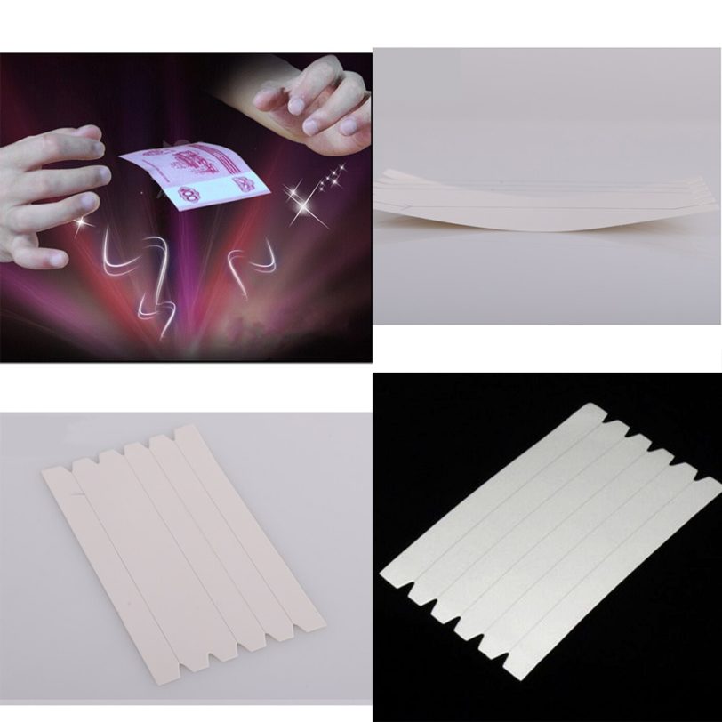 New 1Pcs Funny Elastic Stretch Invisible Hidden Coil Thread Haunted Children Magic Performing Props Magic Trick Float