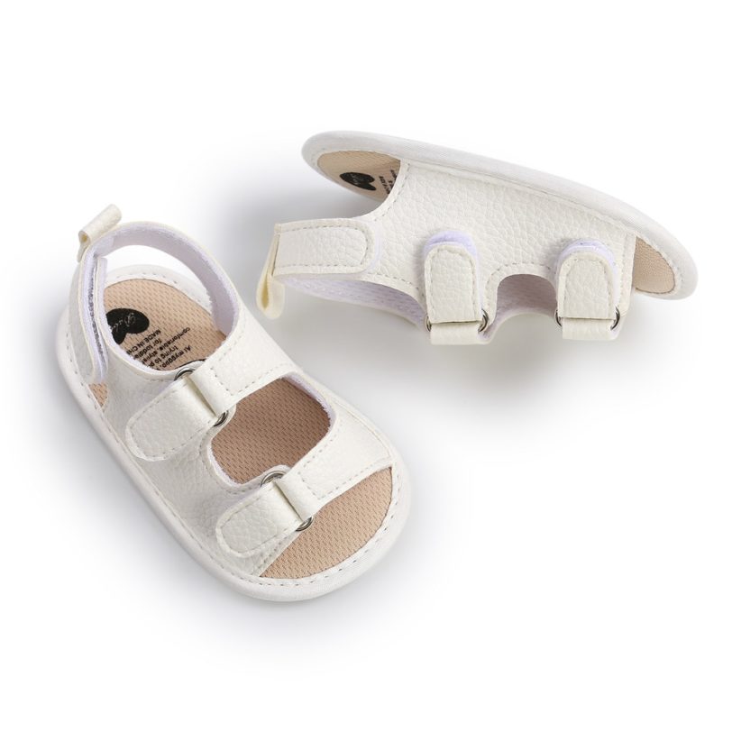 New Baby Sandals Baby Shoes Baby Boy Girl Sandals PU Soft Bottom Sole Anti-Slip Infant First Walker Crib Shoes Newborn Moccasins - Image 5