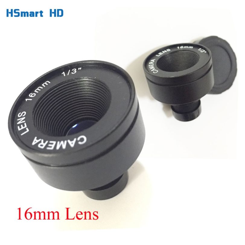 New Hot High Definition F1.6 M12 x 0.5 1/3 inch 16mm Selectable Focal IR Lens For Security CCTV IR Camera CCTV Accessories