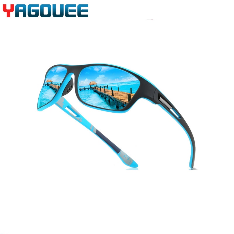 New Mens Polarized for Men Outdoor Sports Windproof Sand Goggle Sun Glasses UV Protection sport sunglasses