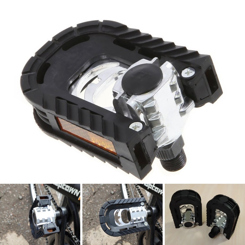 New Mountain Bike Pedals Aluminum Alloy Folding Pedals MTB Bicycle Non slip Pedals Bicycle Pedal Cycling